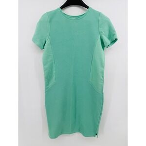 Distrikt Norrebro Womens Mint Green Textured Waffle Knit Mini Dress Size Small